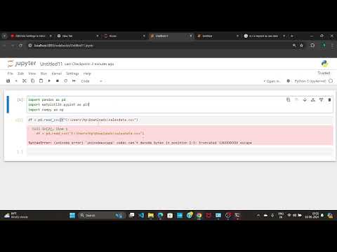 Fix Error Syntaxerror Unicode Error Unicodeescape Codec Cant Decode Bytes In Position 2 3 Python