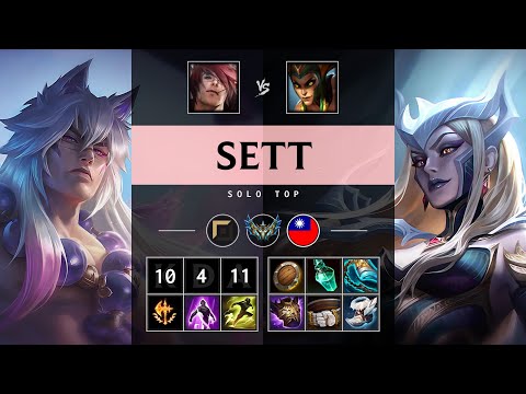Sett Top vs Cassiopeia - TW Challenger Patch 25.09