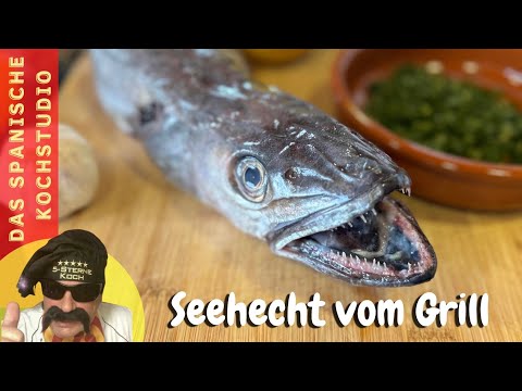Seehecht vom Grill | Merluza | Fisch grillen