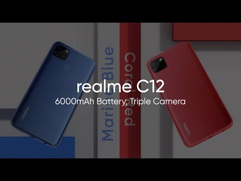 realme C12 | 6000 mAh Battery Triple Camera