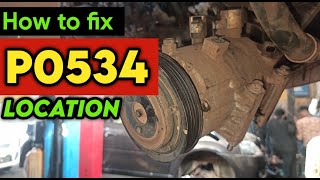 P0534 | P0534 Air Conditioner Refrigerant Charge Loss | code p0534 | p0534 obd2
