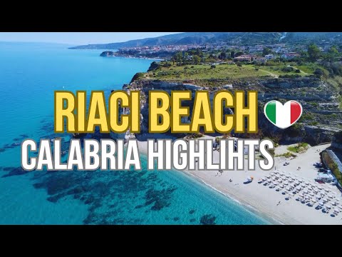 Riaci Beach schönster Strand in Kalabrien bei Tropea ❤️ 🇮🇹