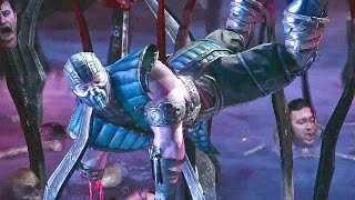 Mortal Kombat X The Pit Fatality Stage Fatality PS4 XBOX ONE