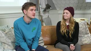 Bo Burnham and Elsie Fisher discuss coming up with her 'Eighth Grade' catch phrase