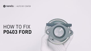 How to Fix FORD P0403 Engine Code in 3 Minutes [2 DIY Methods / Only $4.12]