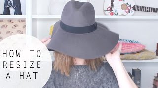 How To Resize a Hat That