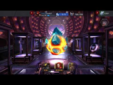 Opening 25x Premium Hero Crystals + 3 Star - Contest of Champions