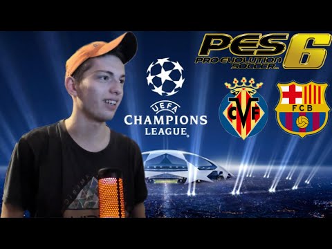 DAVOO XENEIZE JUEGA PES 6 - CHAMPIONS CON VILLARREAL Y BARCELONA