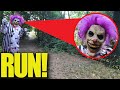 If This Crazy Purple Clown Forces You To Go To Clown Forest RUN CLOWN ATTACKED