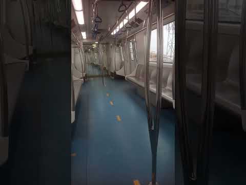 full empty metro train I'm single raider