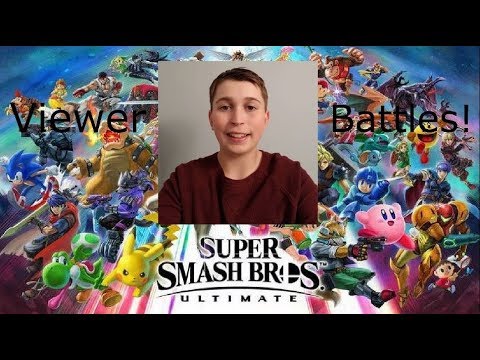 SUPER SMASH BROS. ULTIMATE VIEWER BATTLES!! | !joinsmash !donate !discord !rules !twitch