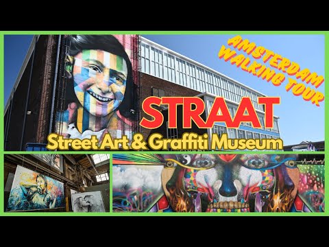 🇳🇱Amsterdam STRAAT Museum | A Walking Tour of Street Art and Graffiti for Enthusiasts