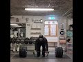 deadlift 200kg with 50kg elastic band 5 reps 4 sets