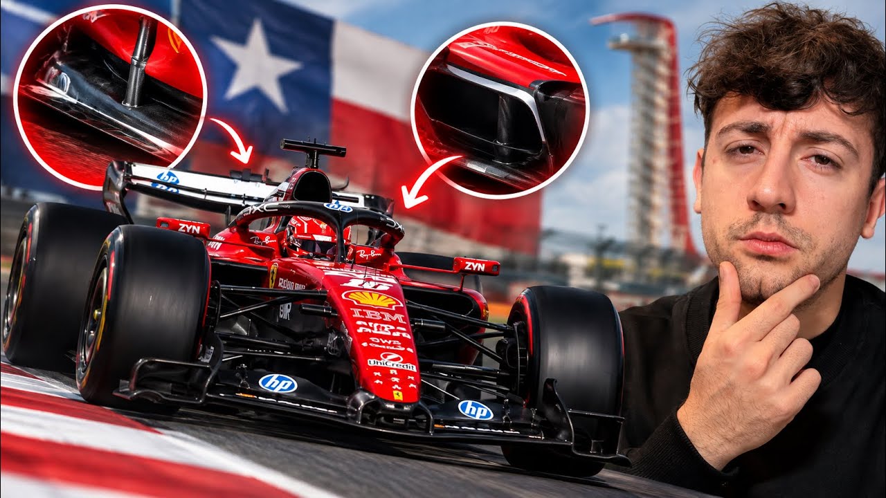 FERRARI cambia FONDO e PANCE: ad Austin l’ultima grande scommessa