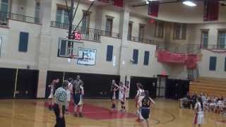 preview picture of video 'Hanover at Whitman-Hanson girls basketball game played on 2/11/15'