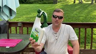 Backyard Lawn 2020 Spray Down!  Roundup For Lawns w/ hose attachment