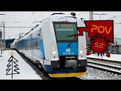 POV of Czech Train driver: Brno hlavní nádraží - Březová nad Svitavou [4K]