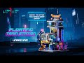Lumibricks Floating Train Station mit LED-Beleuchtung Lumibricks Floating Train Station mit LED-Beleuchtung
