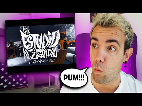 REACCIÓN a Seven Kayne, Duki - DEL ESTUDIO AL ESTADIO 😈🫢