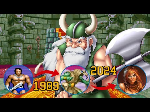 Golden Axe 1989 - 2024 | Game Evolution