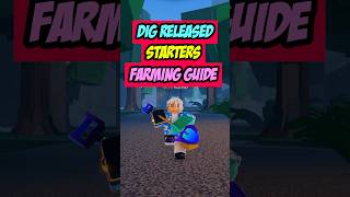 DIG BEGINNER GUIDE #dig #roblox