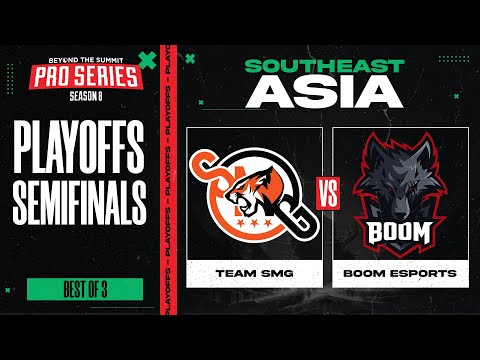 SMG vs BOOM Game 1 - BTS Pro Series 8 SEA: Playoffs w/ MLP & johnxfire