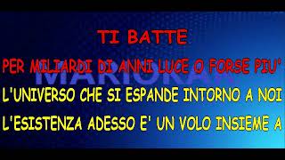 Michele Zarrillo   Unici Al Mondo  karaoke