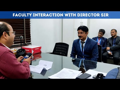 Faculty Interaction with Director Sir | Detailed Discussion on Student Career Welfare Initiatives