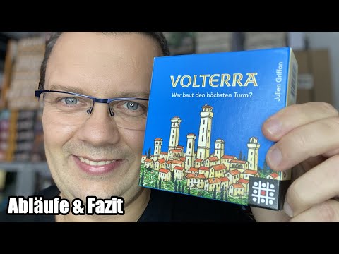 Volterra (Steffen Spiele) Taktisches Bauspiel für 2 Spieler - ab 8 Jahren