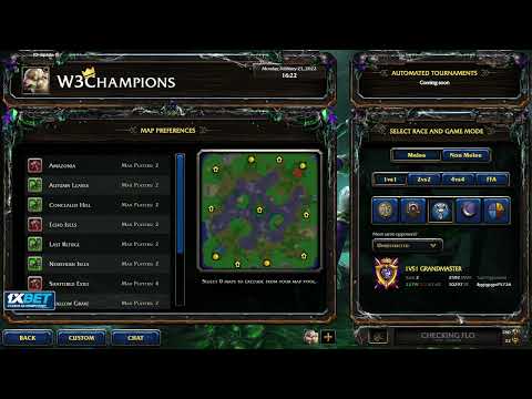 Happy's stream 21st February 2022 Battle.net - w3champions Часть 2