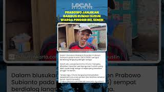 Blusukan Presiden Prabowo di Pinggir Rel Senen, Janjikan Rusun dan Disambut Antusias Warga!