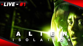🔴 Alien Isolation - La grande première de Marine sur un classique sur Survival Horror ! #1