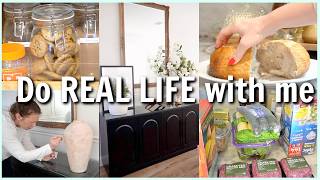 REAL LIFE HOMEMAKING | COSTCO HAUL | DIY & DECORATE | ORGANIZATION & PREP