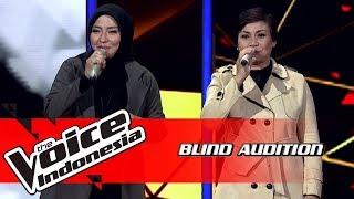 Kiki & Annisa - Cinta Jangan Kau Pergi | Blind Auditions | The Voice Indonesia GTV 2018