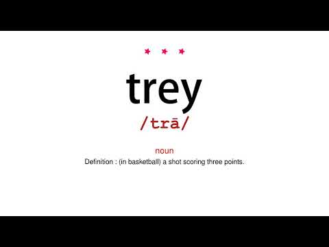 How to pronounce trey - Vocab Today