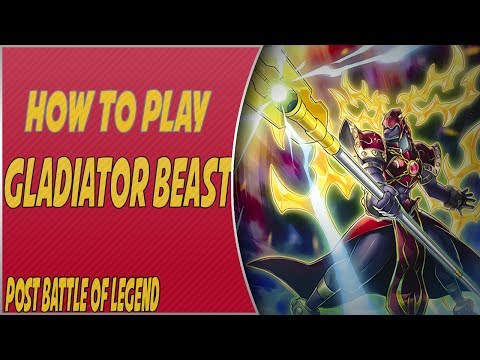 How to Play Gladiator Beast (Post Battles of Legends Lights Revenge)
