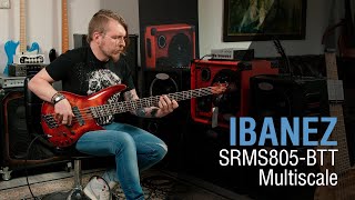 Video thumbnail for The Showroom - Ibanez SRMS805-BTT Multiscale by Public Peace