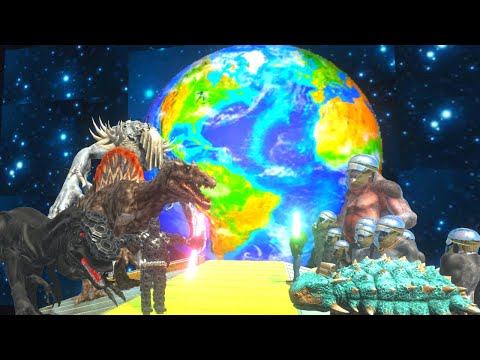 PRIMATES + LUCKY SKYWALKER + BUMPY VS SCOURGE + SCORPIUS REX + SPINO JP3 - ARBS