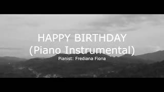 Happy Birthday Piano instrumental