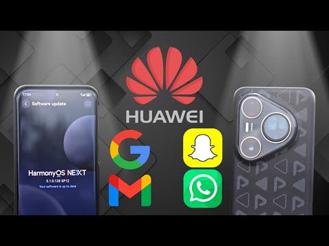 Google Services (Non Android) Huawei HarmonyOS NEXT | Google, Huawei ID, Snapchat and Whatsapp