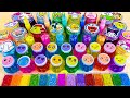 Mixing All My Slime Smoothie Making Glossy Slime ASMR Satisfying Slime Videos