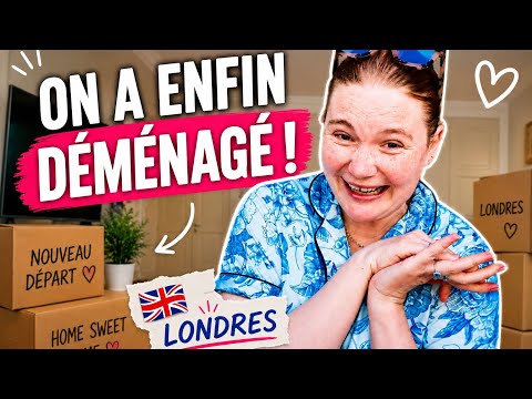 ON A ENFIN DÉMÉNAGÉ ! (et c’était le chaos 😅)