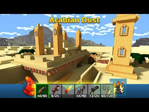 Pixel Gun 3D - Arabian Dust [Egyptian Weapons Gameplay]