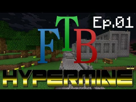 Hypermine 2.0 Feed The Beast | Episode 01 | A brave new world