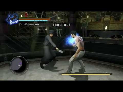 Yakuza Kiwami - Coliseum Rank Grinding  (Komaki Training) - Easy way  2500 points 40 sec.