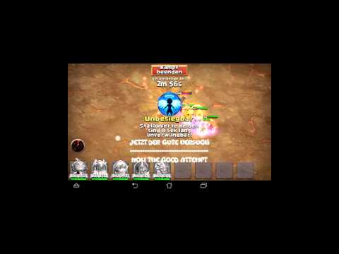 Castle Clash- Boss 3 tactic (Deathknight + shaman)