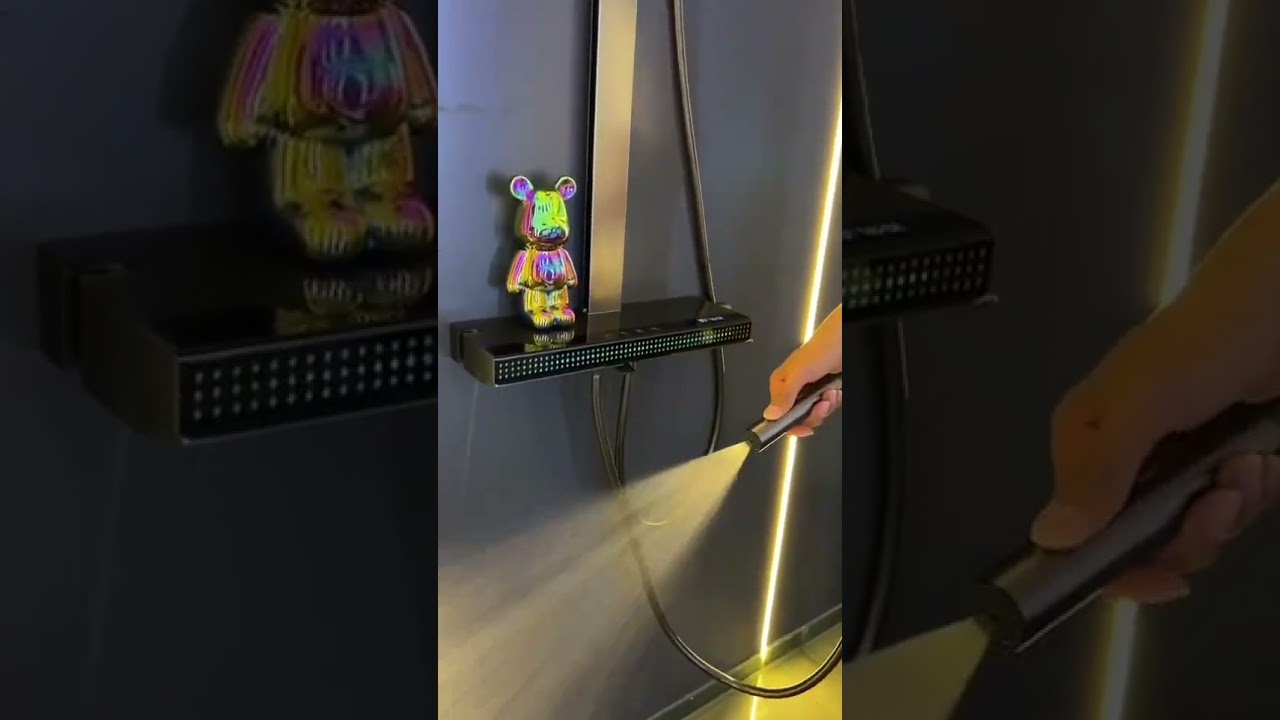 🌡️ “Thermostatic Shower System | Consistent Comfort & Safety”