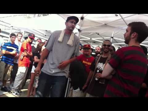 Cidida VS Dispize Freestyle Battle in the park 125th St In The Bronx
