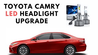 How To | Upgrade Toyota Camry Headlights (Halogen to LED)  | 2012 to 2017 Toyota Camry | DIY