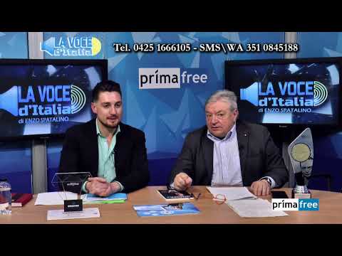 La Voce d'Italia di Enzo Spatalino del 24 Febbraio 2023 - Ospite ALEX DIANA